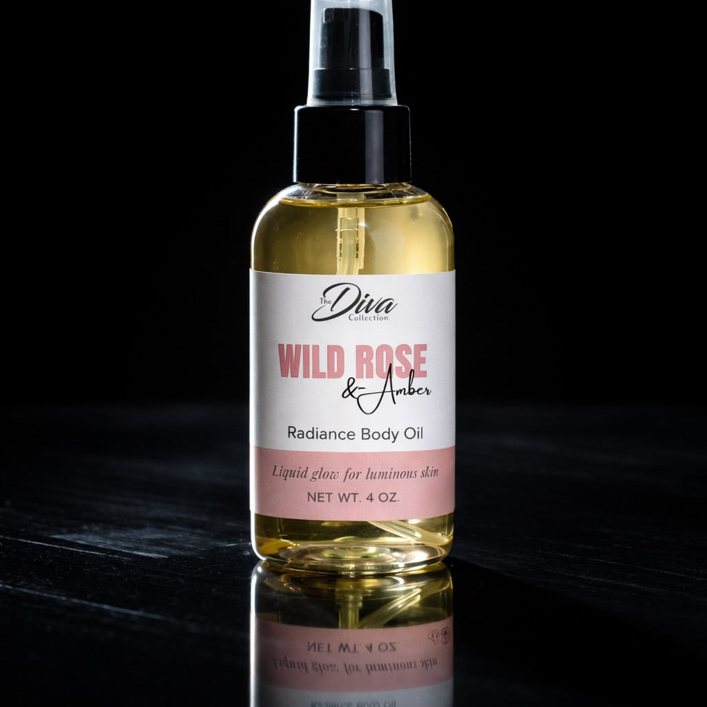 Radiance Body Oil: Wild Rose & Amber