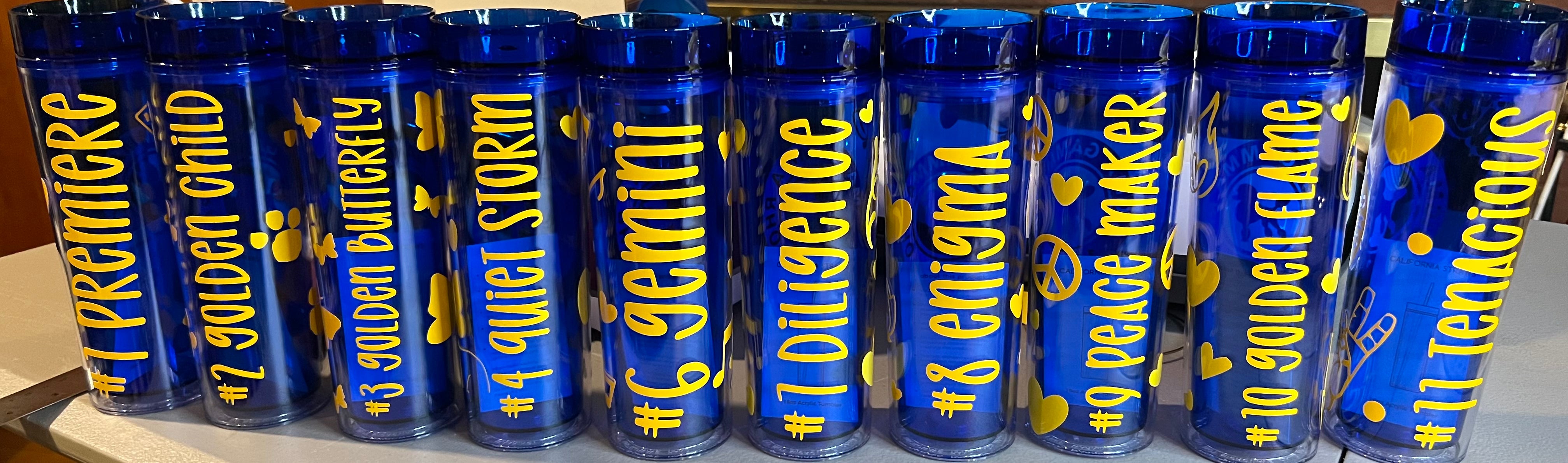 Custom Skinny Tumblers