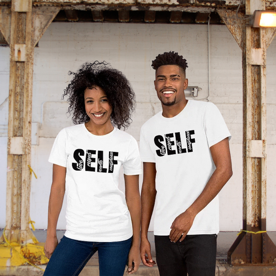 SELF 🤍 Affirmation Tee